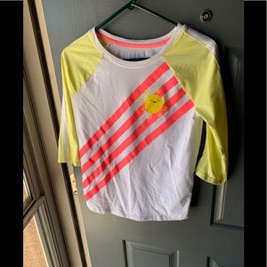 Cat and Jack girls 3/4 sleeve shirt.  Size XL14-16